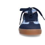 Sacha - Sneakers - Blauw - Suède - Leer