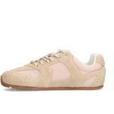 Sacha - Fluwelen Sneakers - Beige - Leer