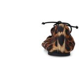 Sacha - Ballerina's - Bruin - Luipaardprint - Verstelbare Band