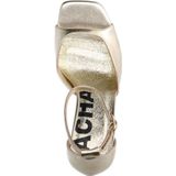 Sacha - Gouden Statement Sandalen - Geel - Synthetisch - Peep-toe