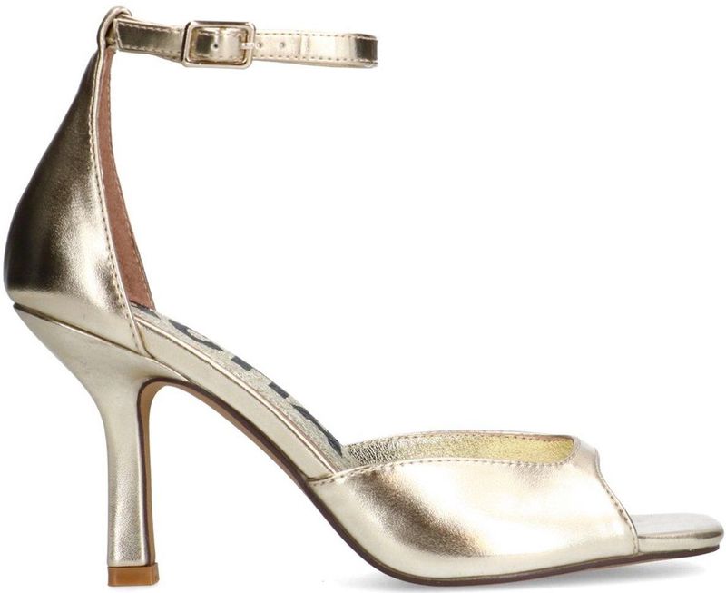 Sacha - Gouden Statement Sandalen - Geel - Synthetisch - Peep-toe