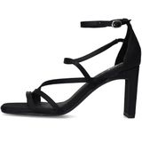 Sacha - Zwarte Sandalen - Hak - Leer