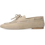 Sacha - Dames - Bootschoenen - Taupe - Suède - Vetersluiting