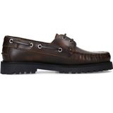 Sacha - Dames - Bruine Leren Bootschoenen - Leer