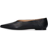 Sacha - Ballerina's - Zwart - Leer