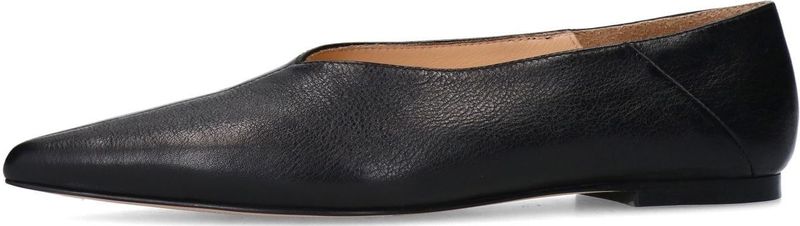 Sacha - Ballerina's - Zwart - Leer