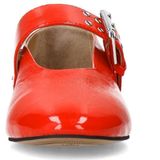 Sacha - Ballerina's - Rood - Lakleer - Verstelbare Gesp