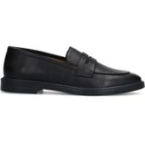 Sacha - Zwarte Leren Penny Loafers - Loafers