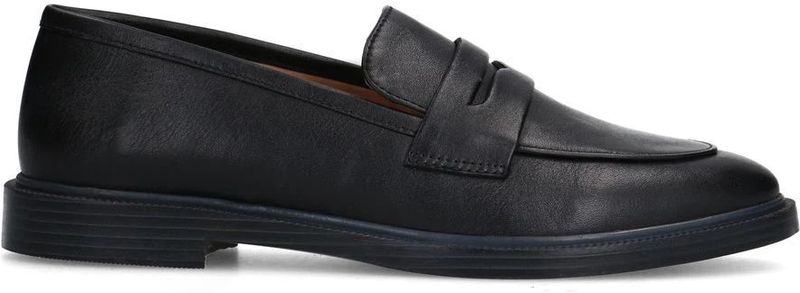 Sacha - Zwarte Leren Penny Loafers - Loafers