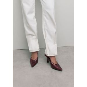 Sacha - Pumps - Rood - Imitatieleer - Striksluiting