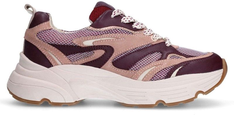 Sacha - Sneakers - Veelkleurig - Leer - Verwijderbare Binnenzool - Golvende Profielzool