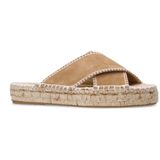 Sacha - Sandalen - Beige - Suède - Gekruiste Bandjes