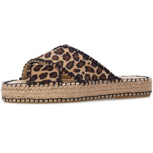 Sacha - Sandalen - Bruin - Suède - Kruisbandjes