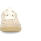 SACHA - Sneakers Laag - Beige/Wit - Glad Leer - Profielzolen