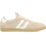 SACHA - Sneakers Laag - Beige/Wit - Glad Leer - Profielzolen