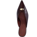 Sacha - Muiltjes - Bordeaux - Imitatieleer - Sleehak