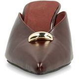 Sacha - Muiltjes - Bordeaux - Imitatieleer - Sleehak