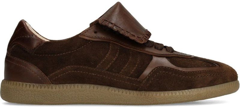 Sacha - Suède Sneakers - Bruin - Dames