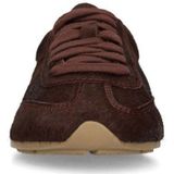 Sacha - Sneakers - Bordeaux - Leren met Ponyhair