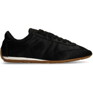 Sacha - Sneakers - Zwart - Leren - Ponyhair