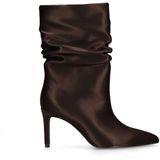 Sacha - Enkellaarsjes - Bruin - Met Hak - 8 cm Hoog