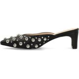 Sacha - Muiltjes - Zwart - Met Studs