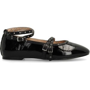 Sacha - Ballerina's - Zwart - Met Studs en Bandjes