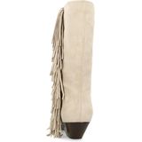 Sacha - Cowboylaars - Suède - Zwart - Franjes - Synthetische Voering