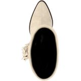 Sacha - Cowboylaars - Suède - Zwart - Franjes - Synthetische Voering