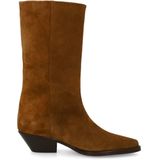 Sacha - Cowboylaarzen - Cognac - Suède - Franjes