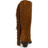 Sacha - Cowboylaarzen - Cognac - Suède - Franjes