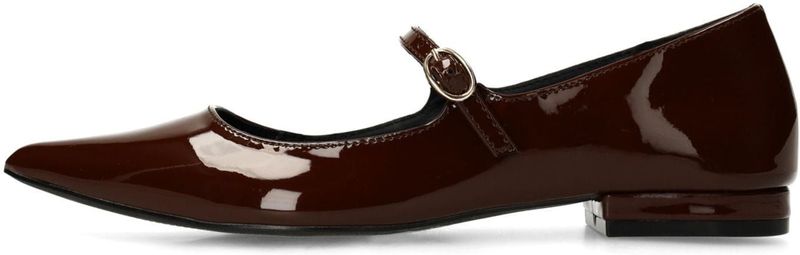 Sacha - Ballerina's - Bruin - Lak Finish - Mary Jane Design