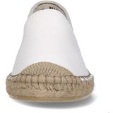 Manfield - Espadrilles - Wit - Leer