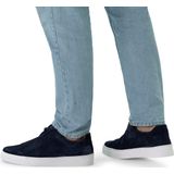 Manfield - Loafers - Donkerblauw - Suède