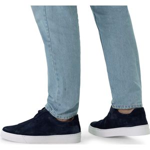 Manfield - Loafers - Donkerblauw - Suède