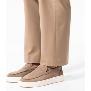 Manfield - Loafers - Beige - Suède - Sportieve Zool