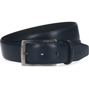 Van Lier - Heren - Donkerblauwe leren riem - Maat 110