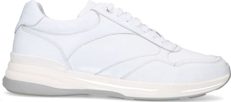 Van Lier - Heren - Witte leren sneakers
