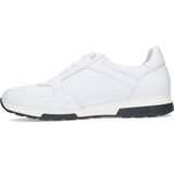 Van Lier - Heren - Witte leren sneakers