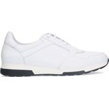 Van Lier - Heren - Witte leren sneakers
