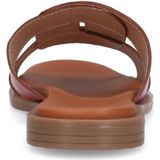 Manfield - Dames - Roze - Suède Sandalen - Gespsluiting - Hakhoogte 8 cm