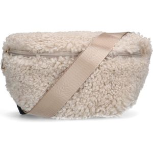 Manfield - Beige teddy bum bag