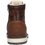 Manfield - Heren - Cognac leren veterboots