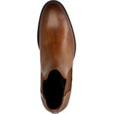 Manfield - Heren - Cognac leren chelsea boots