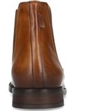 Manfield - Heren - Cognac leren chelsea boots