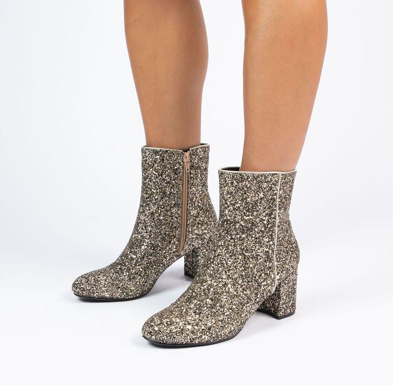 Slipper - Grijs - Imitatieleer - Getextureerd Voetbed