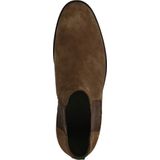 Manfield - Heren - Taupe Suède Chelsea Boots - Suède - Leer