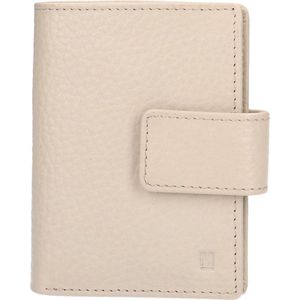 Beige leren portemonnee