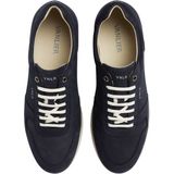 Blauwe nubuck sneakers