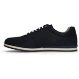 Blauwe nubuck sneakers